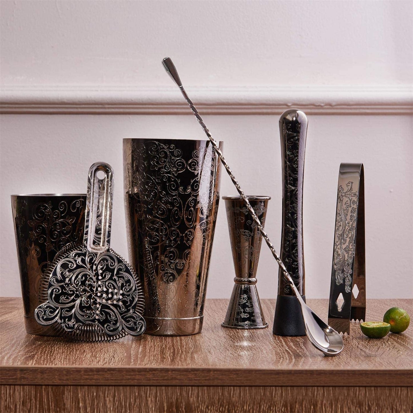 Cocktail Shaker Set, Cocktail Shaker Set 7-teilig