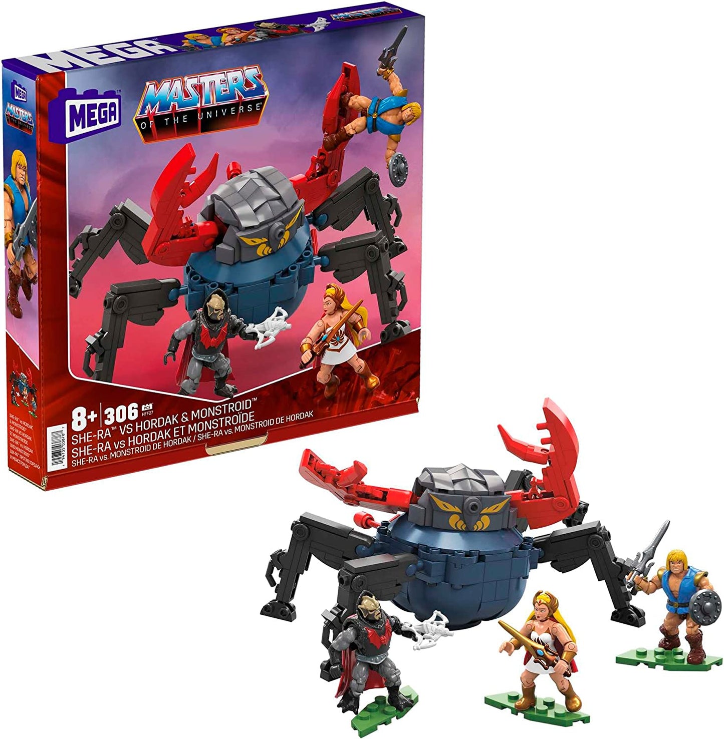 Masters of the Universe Origins She-Ra vs Hordak's Monstroid, Konstruktionsspielzeug