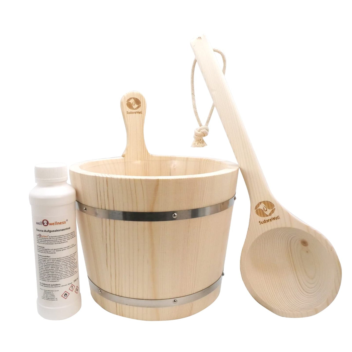 Sauna Eimer Set