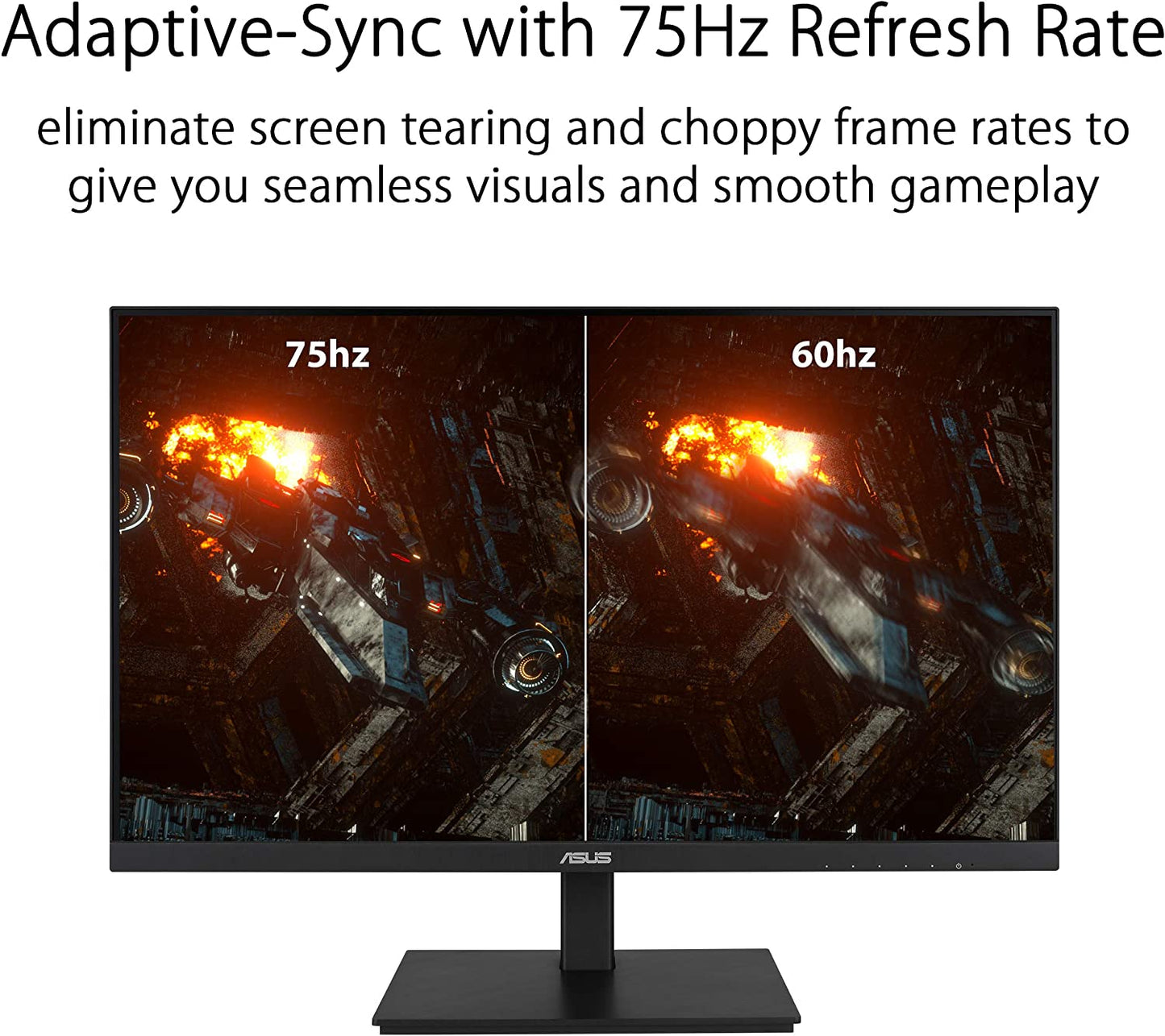 VA24DQSB, LED-Monitor, 24" Full HD IPS höhenverstellbar DP, HDMI, D-Sub, 75Hz