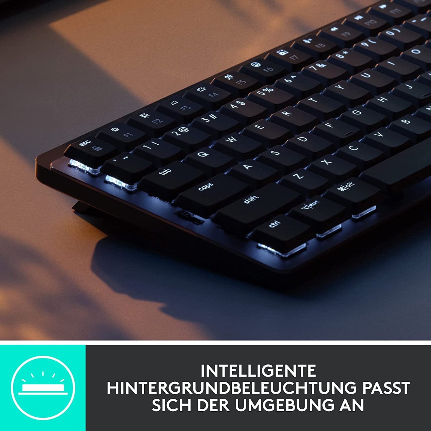 MX Mechanical Mini, Tastatur, Graphit Taktil (leises Tippen) Kompakt