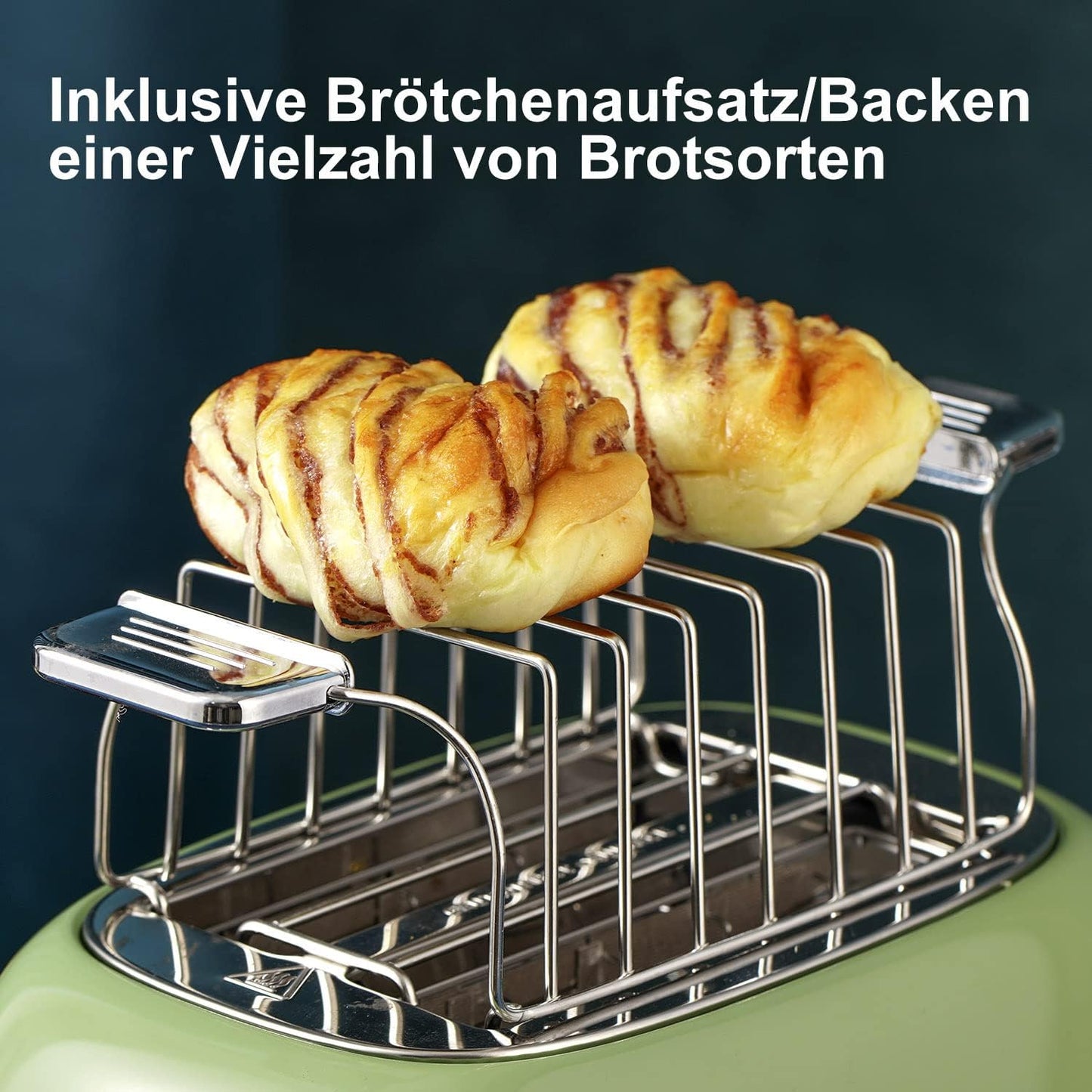 Frühstücks Set, Retro Grün