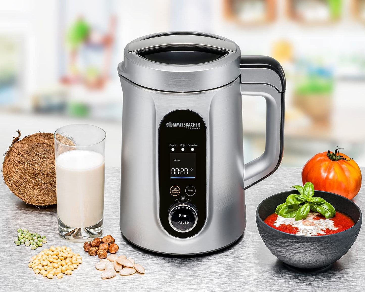 Suppen und Veggie Drink Bereiter SVD 1400 Vera, Wasserkocher