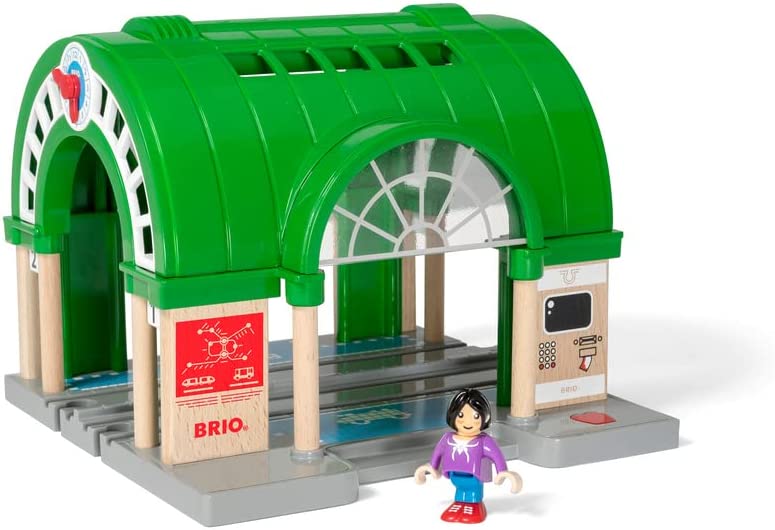World Neuer Hauptbahnhof mit Ticketautomat, Spielgebäude
