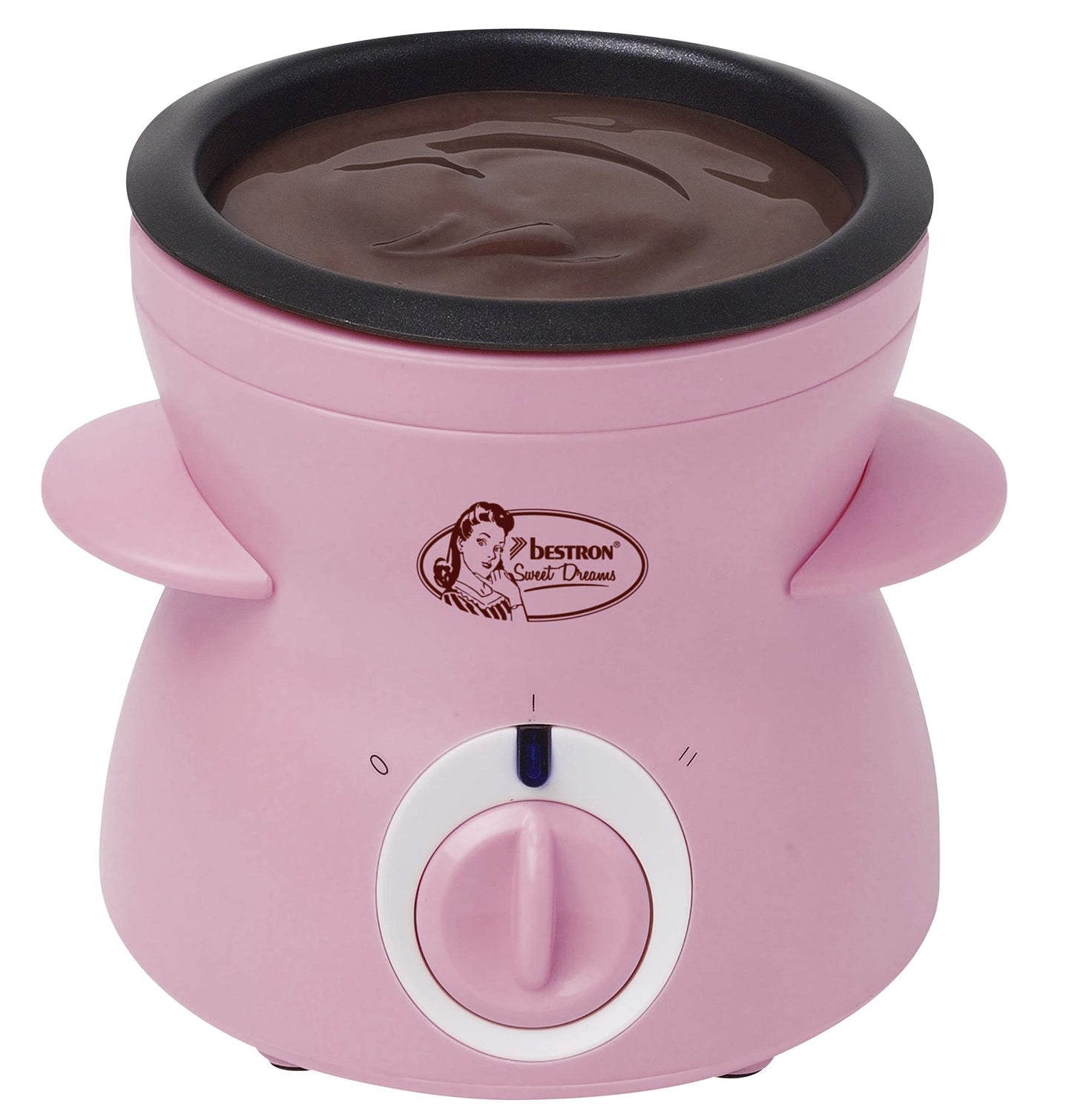 Mini-Schokofondue-Set, Rosa