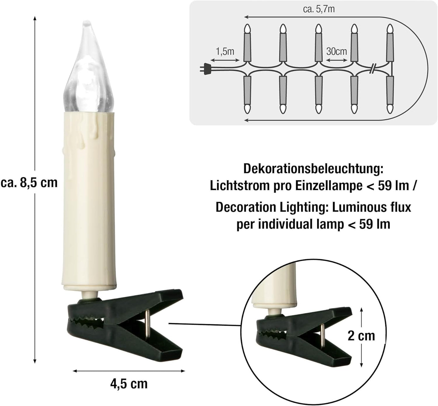 LED Lichterkette 560282