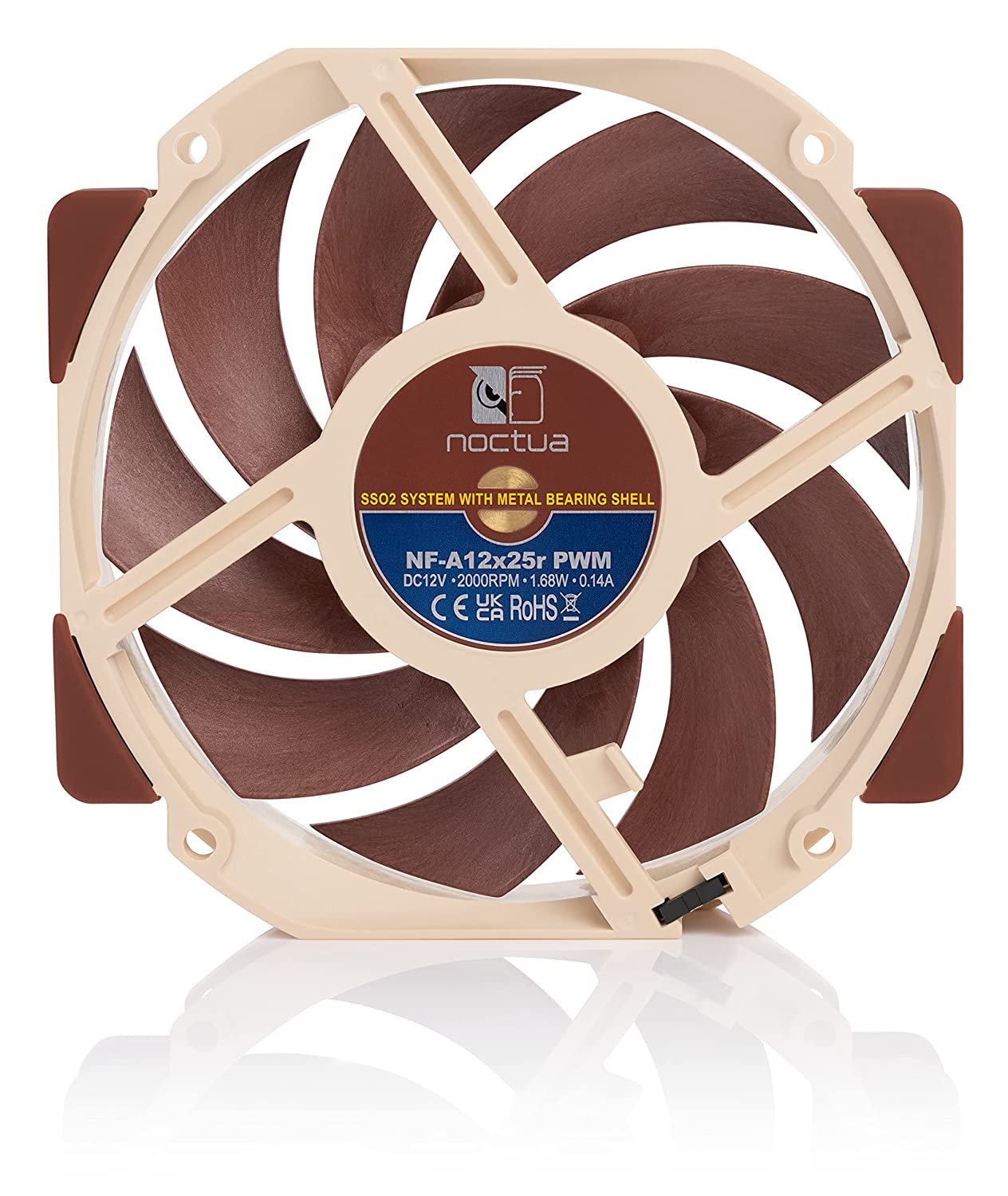 NF-A12x25r PWM Premium Fan 120x120x25, Gehäuselüfter