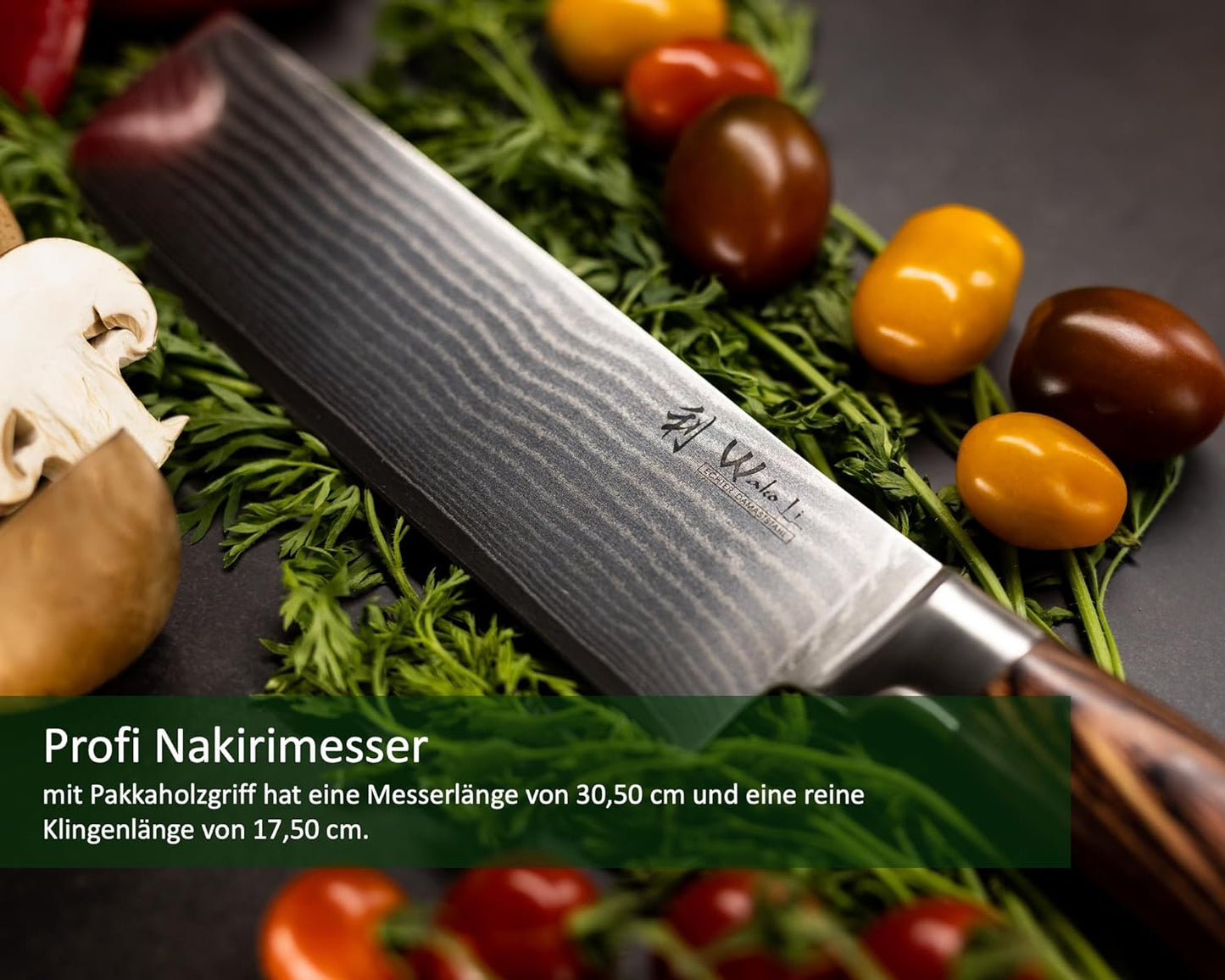EDIB Nakiri Messer, Ohne Gravur