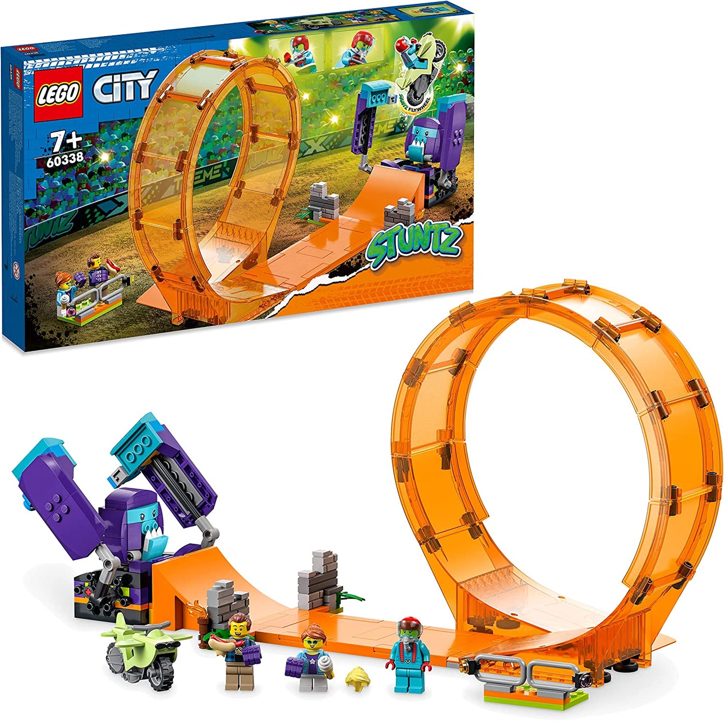 60338 City Stuntz Schimpansen-Stuntlooping, Konstruktionsspielzeug