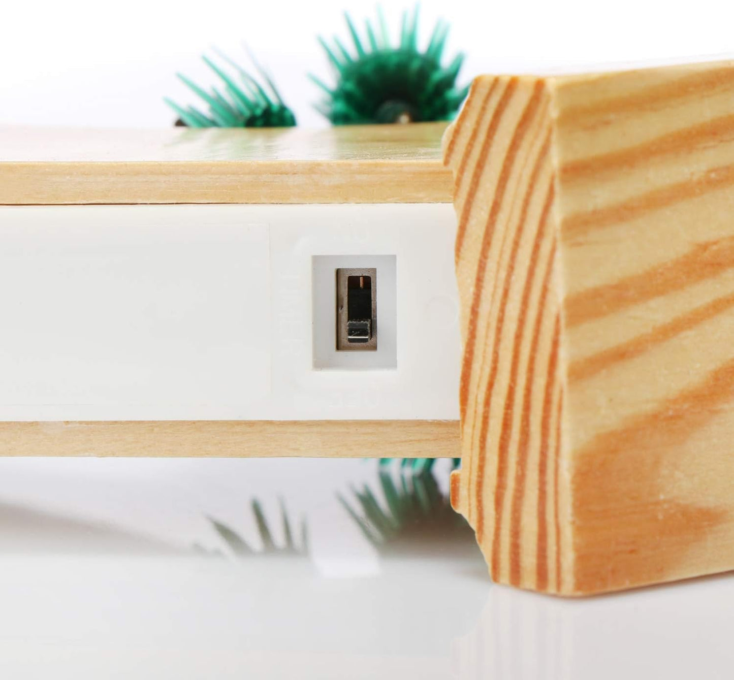 LED-Schwibbogen, 01 Stück - 7 Leds Holz