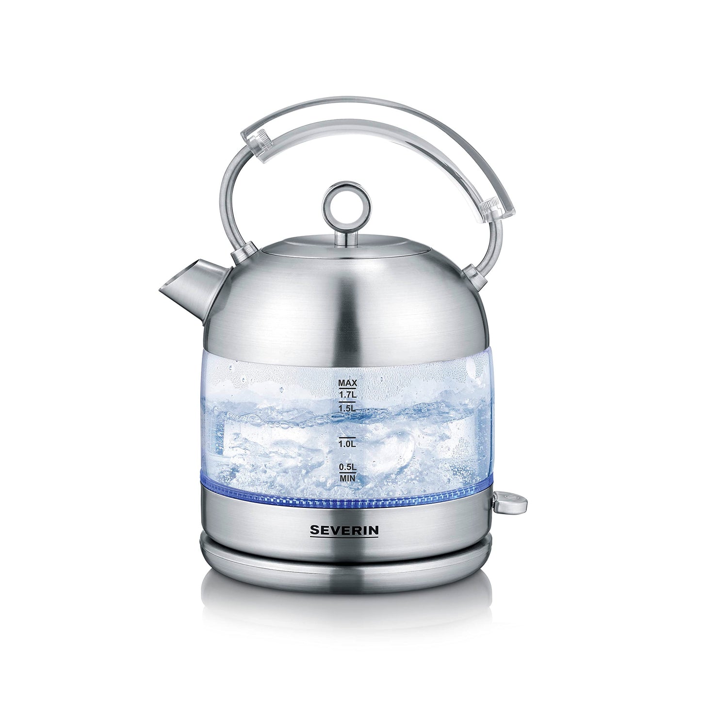 Glas-Wasserkocher Retro WK 3459, 1,7L, Retro-Look