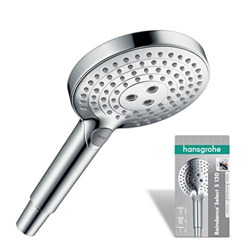 Duschkopf Raindance Select S 120, Duschkopf Raindance Select S 120, Chrom, 3 Strahlarten