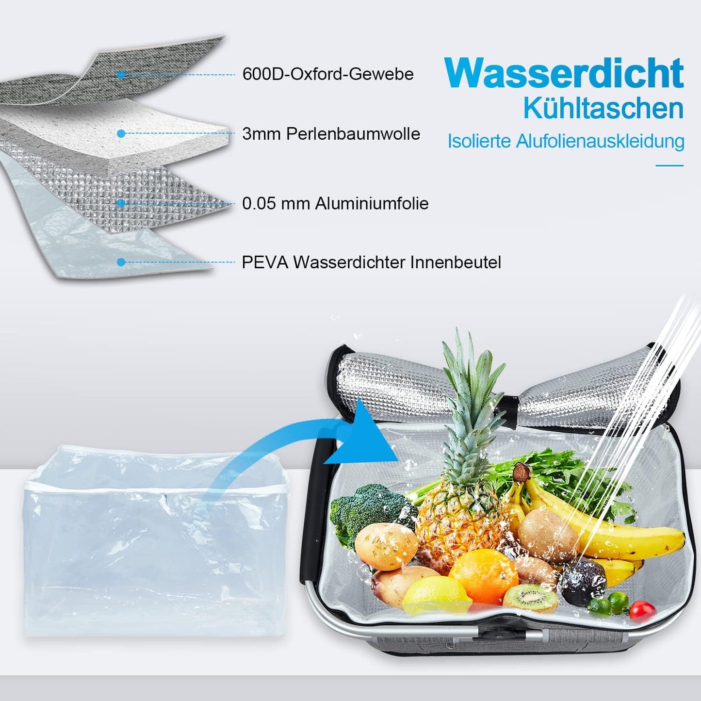 Kühltasche, Grey