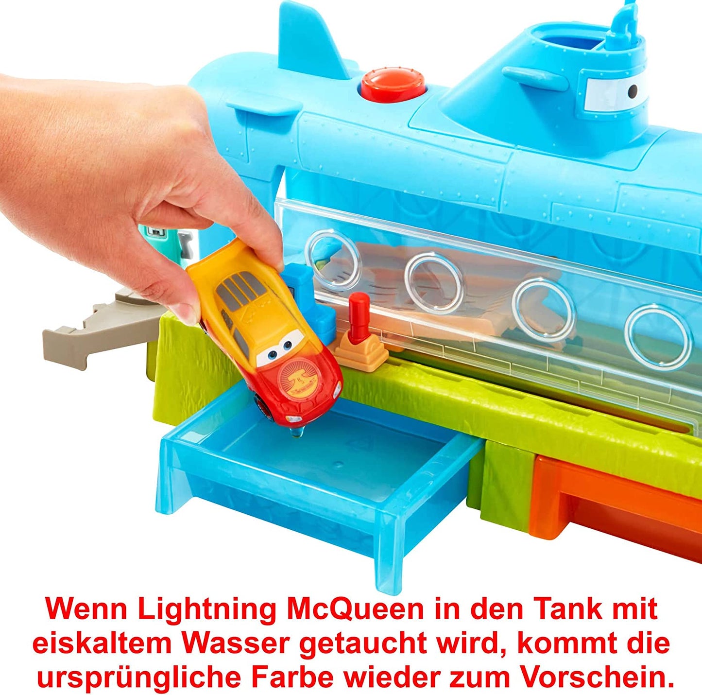 Disney Pixar Cars Saubaboot Autowaschanlage, Spielgebäude