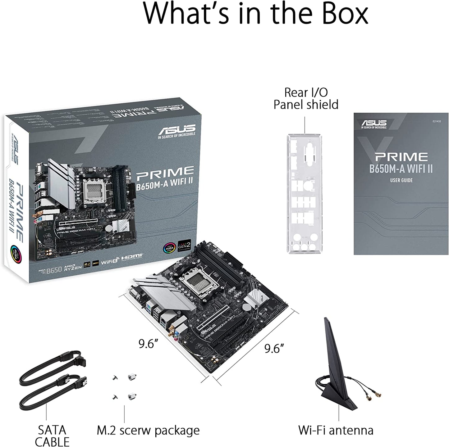 PRIME B650M-A WIFI II, Mainboard