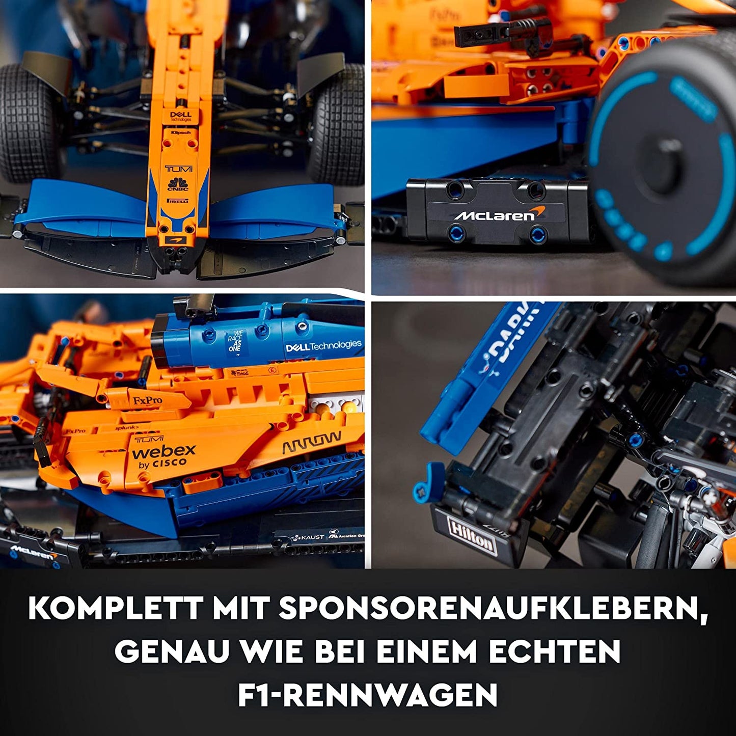 42141 Technic McLaren Formel 1 Rennwagen, Konstruktionsspielzeug