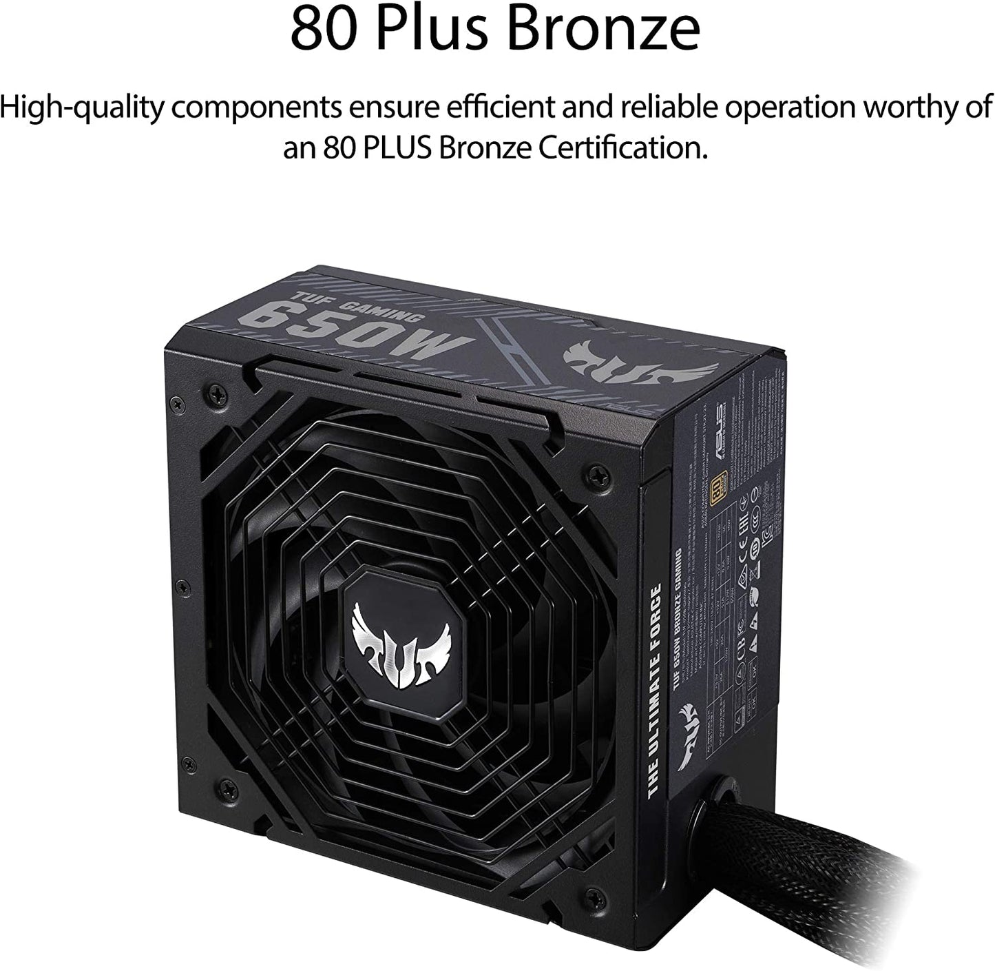 TUF-Gaming-650B 650W, PC-Netzteil, TUF Gaming 650W Schwarz