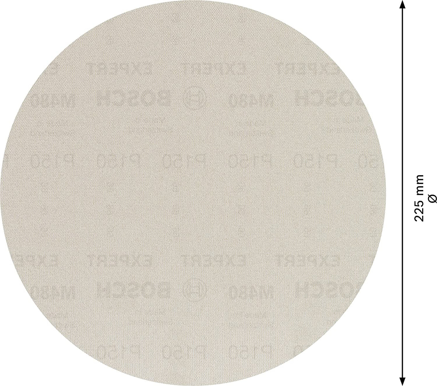 Expert M480 Netzstruktur-Schleifblatt Ø 225mm, K150