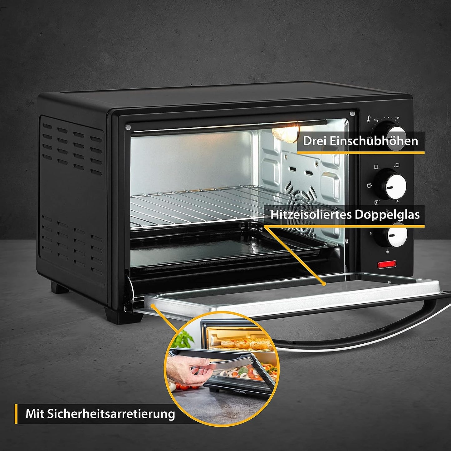 Mini electric oven First FA-5042-2