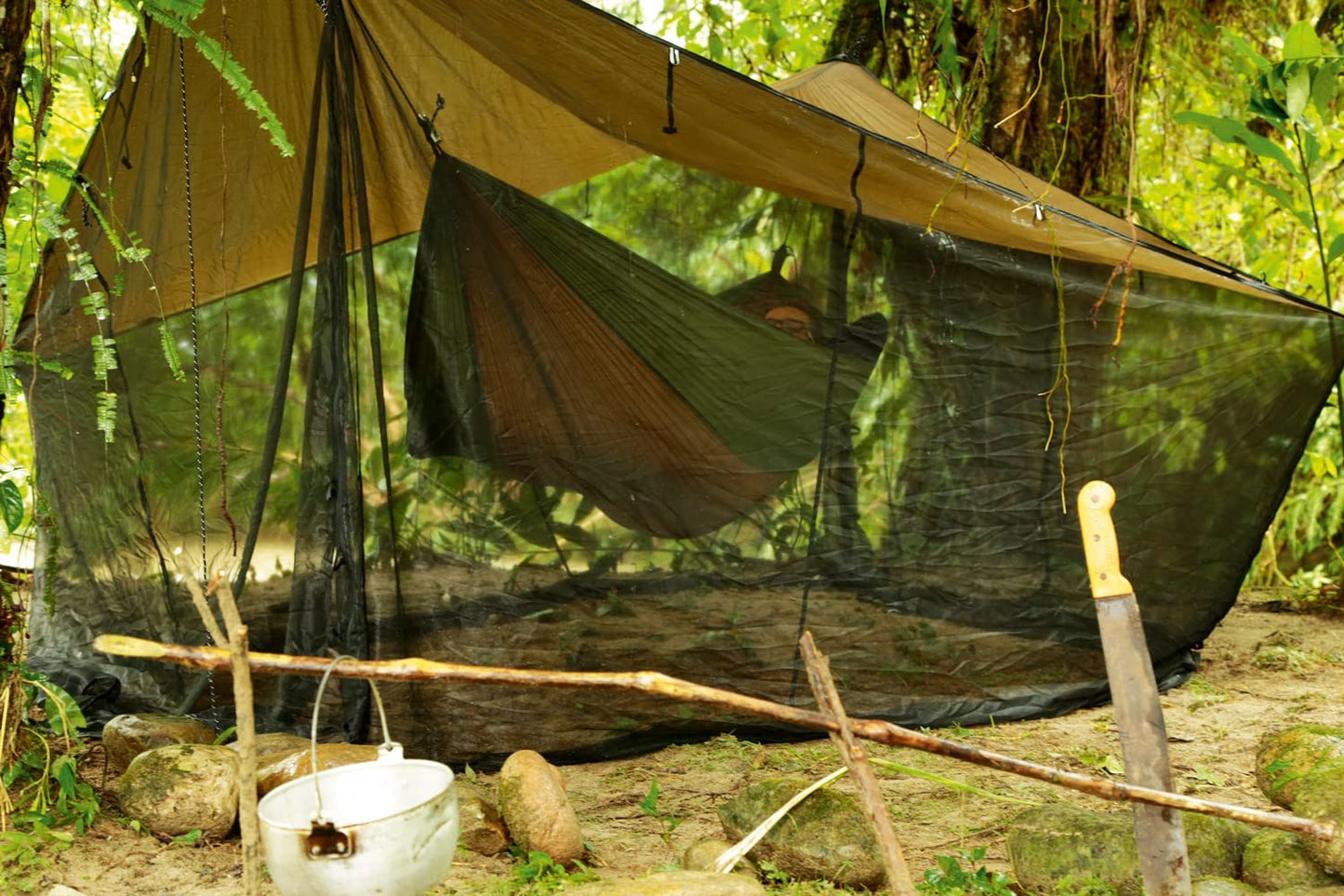Adventure Hammock Coyote AZ-1030411, Camping-Hängematte