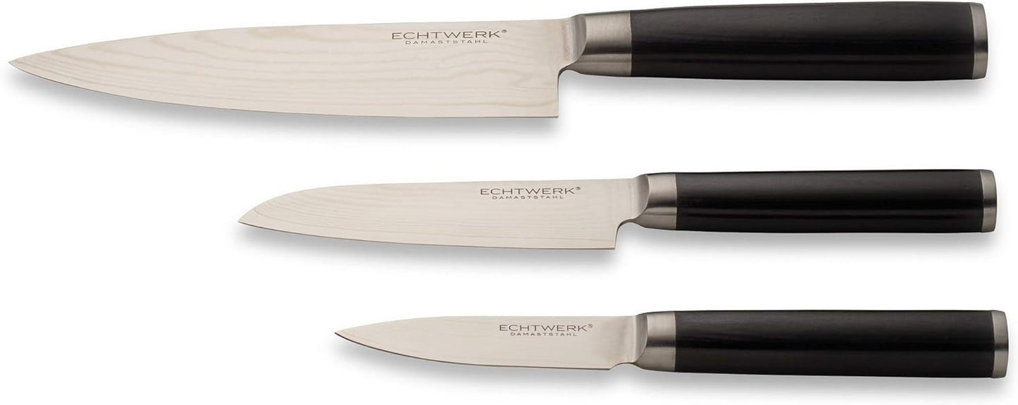 Damaszener Messer Set, 3-teilig