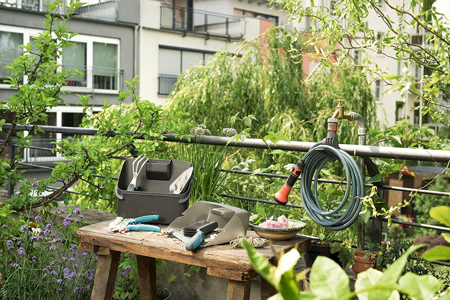 city gardening Terrassen-Spiralschlauch, 7.5 m City Gardening