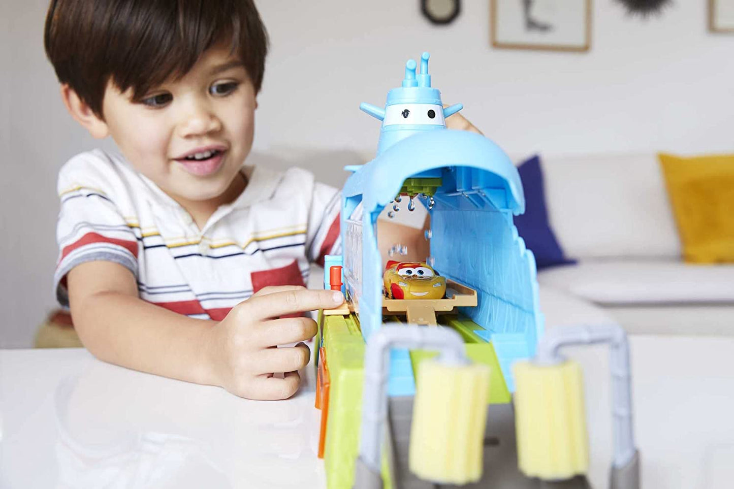 Disney Pixar Cars Saubaboot Autowaschanlage, Spielgebäude