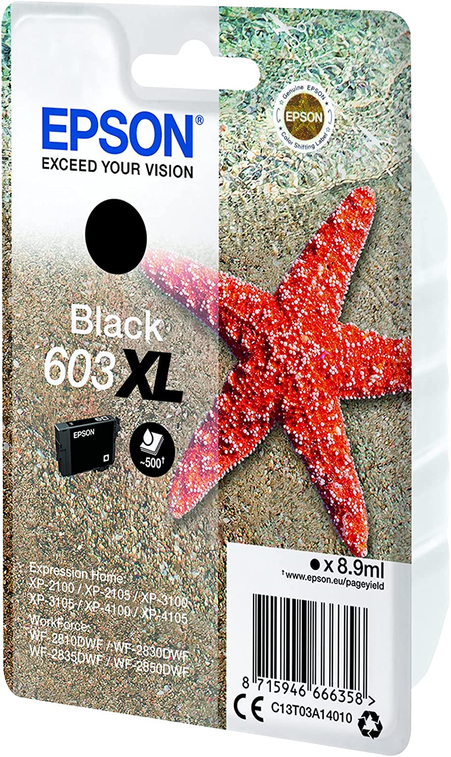 Tinte schwarz 603XL (C13T03A14010)