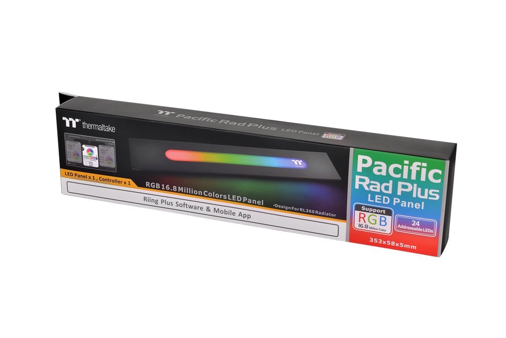 Pacific Rad Plus LED Radiator Panel, Seitenteil