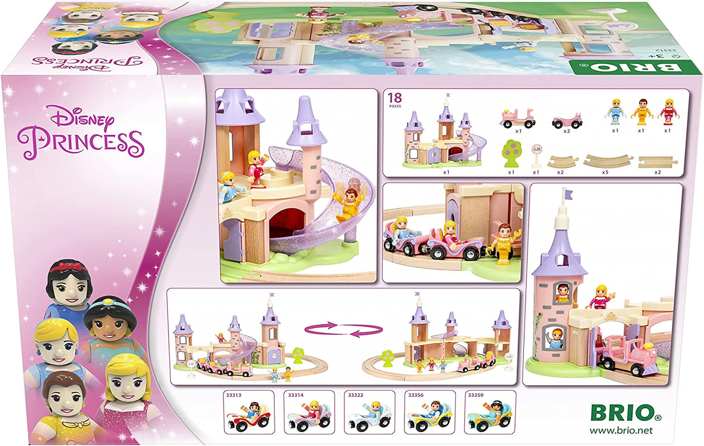 Disney Princess Traumschloss Eisenbahn-Set
