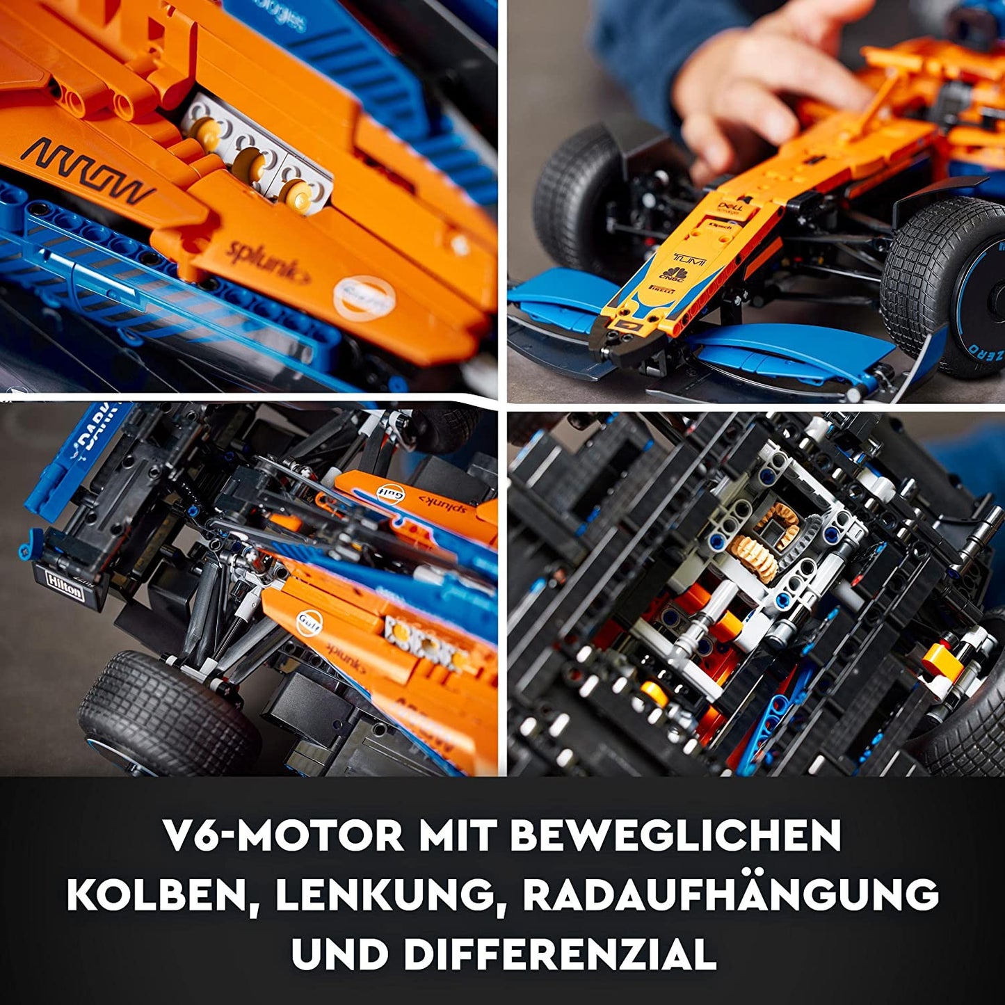 42141 Technic McLaren Formel 1 Rennwagen, Konstruktionsspielzeug
