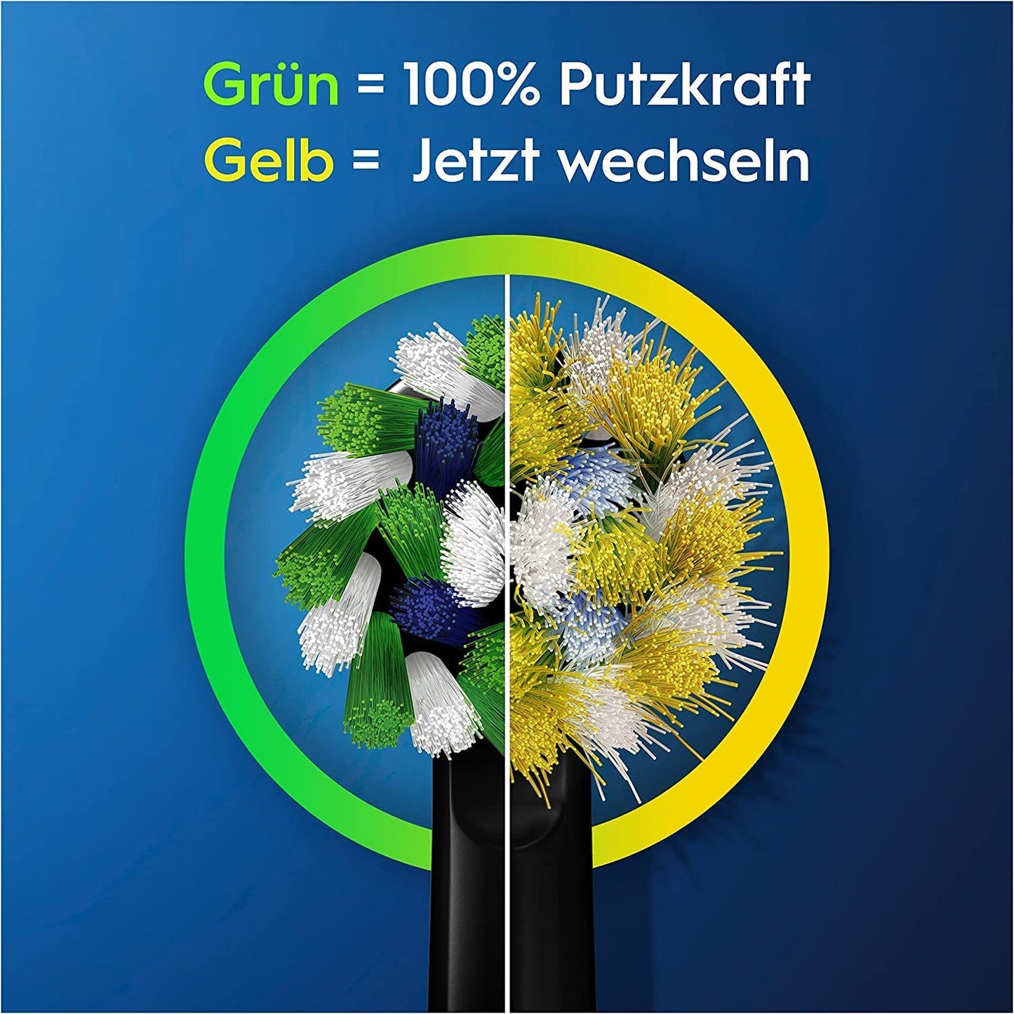 Oral-B Vitality Pro D103 Duo, Elektrische Zahnbürste, Black/Lilac Violet 2 Bürsten + 2 Köpfe