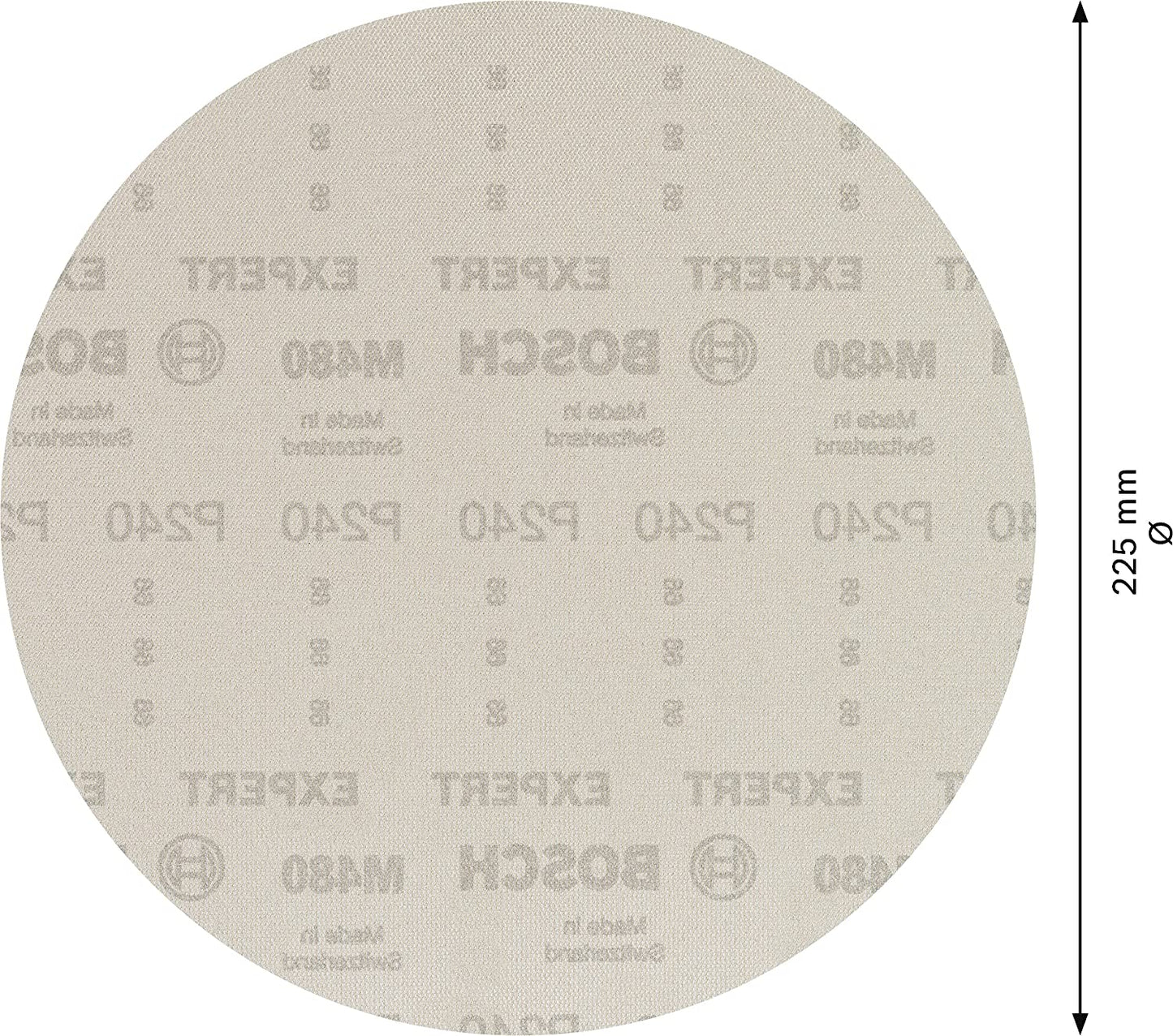 Expert M480 Netzstruktur-Schleifblatt Ø 225mm, K240