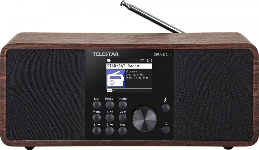 DIRA S24i, Radiowecker, Stereo Braun