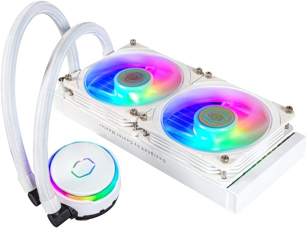 PL240 Flux White Edition 240mm, Wasserkühlung