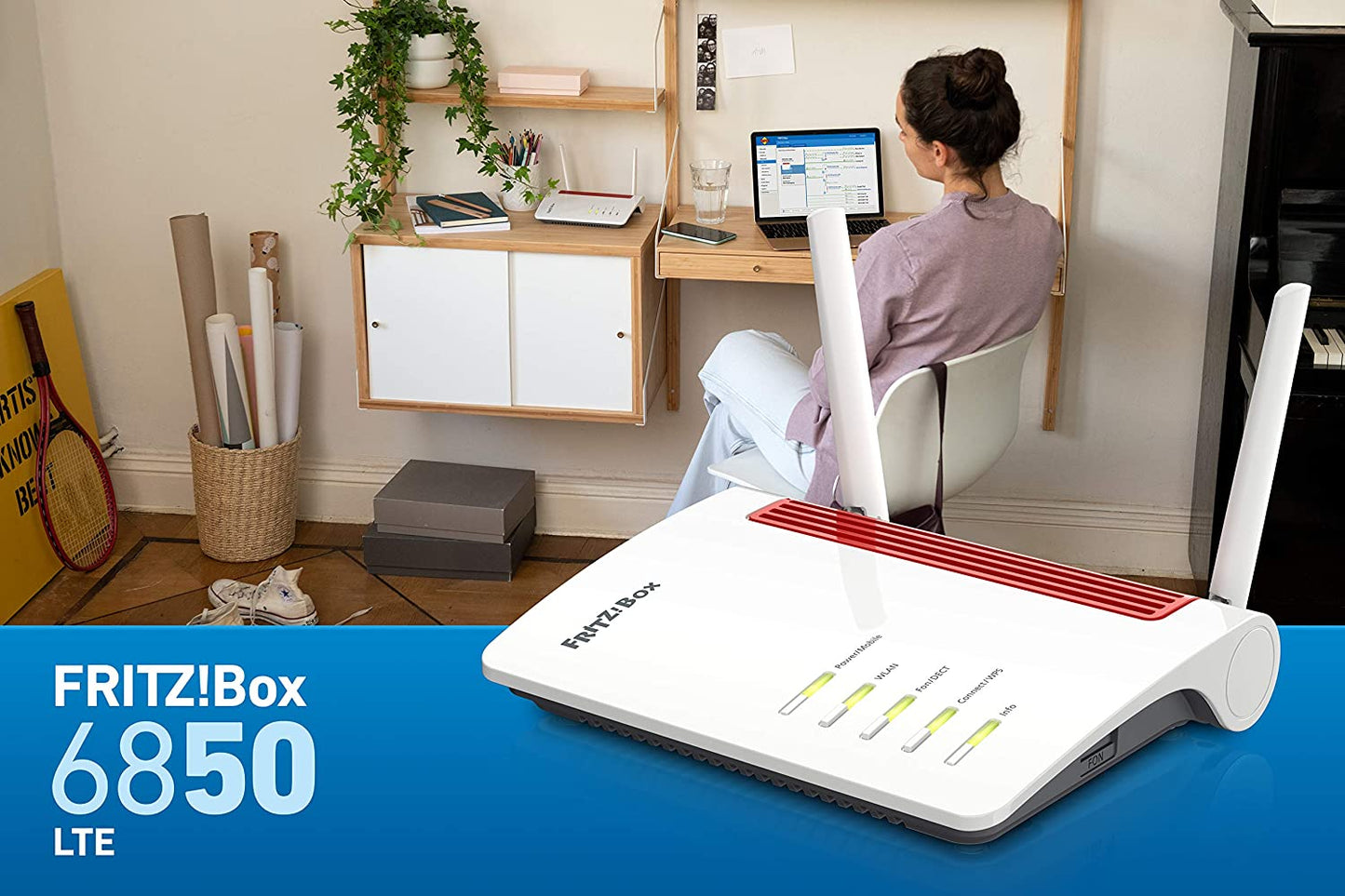 FRITZ!Box 6850 LTE, WLAN-LTE-Router
