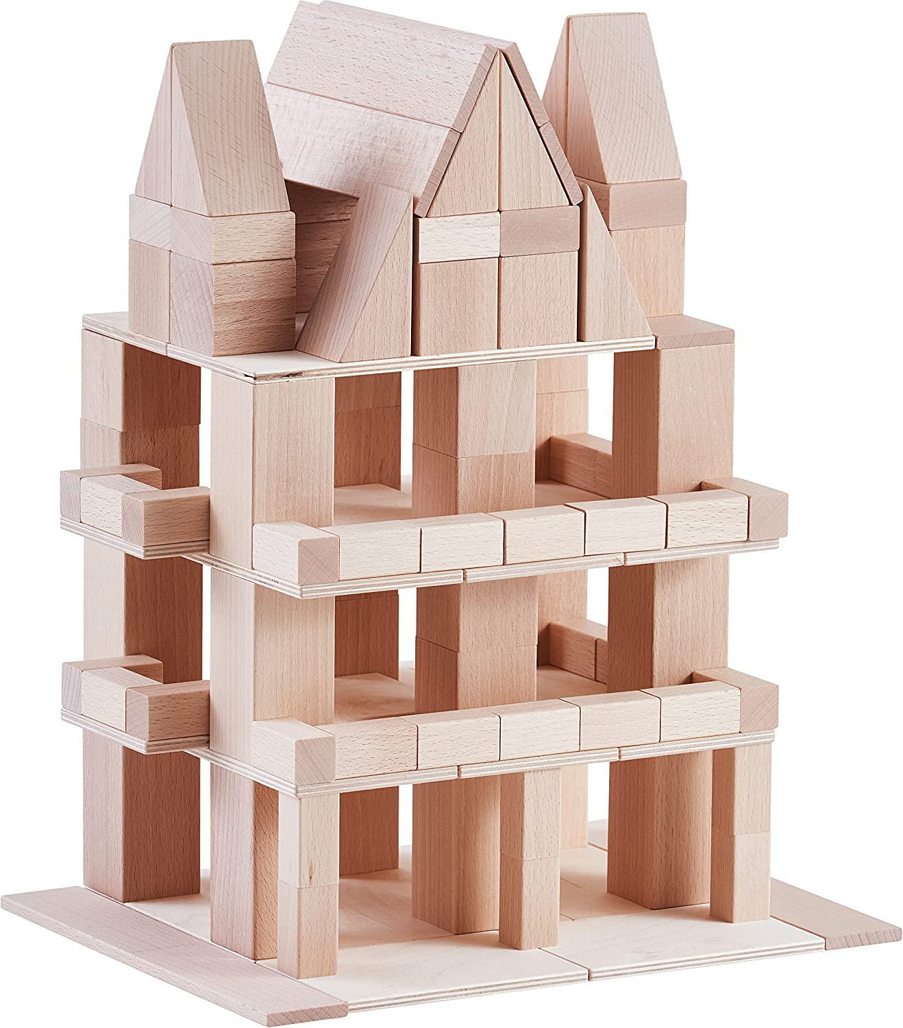 Baustein-System Clever-Up! 4.0, Konstruktionsspielzeug, 160 Blöcke