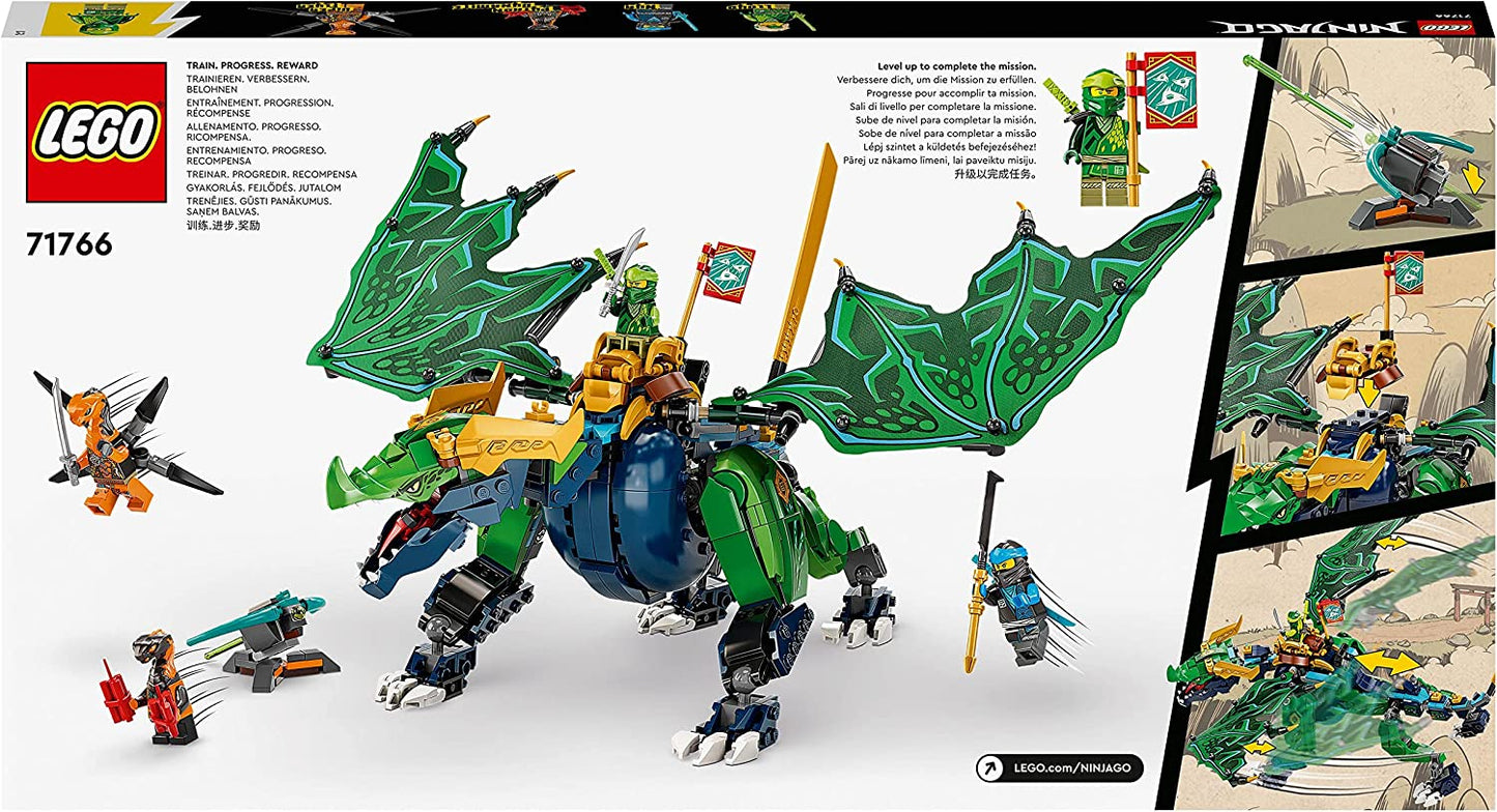 71766 NINJAGO Lloyds legendärer Drache, Konstruktionsspielzeug