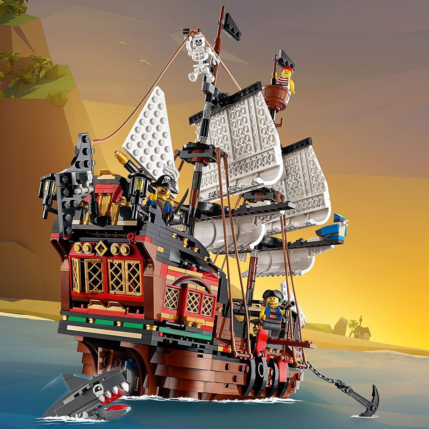 31109 Creator Piratenschiff, Konstruktionsspielzeug