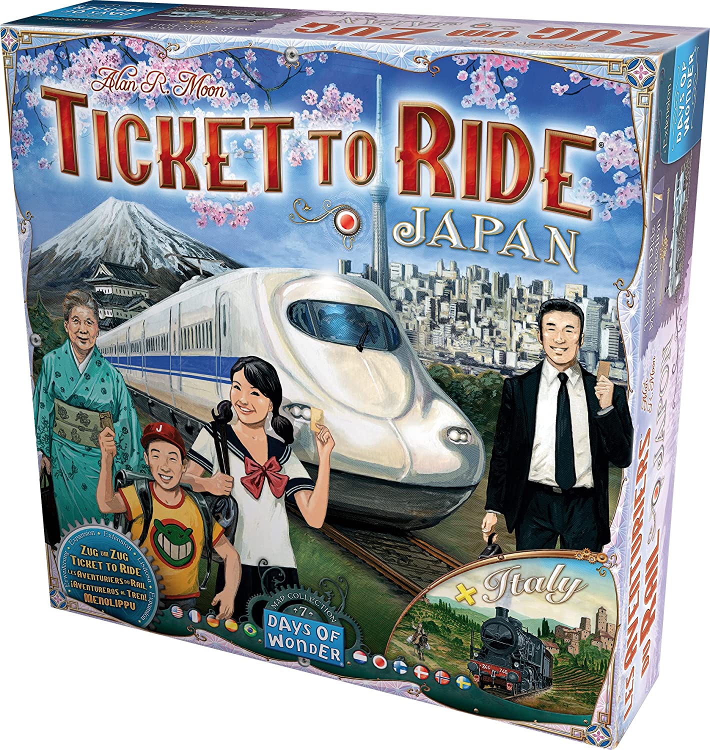 Zug um Zug: Japan & Italien, Brettspiel