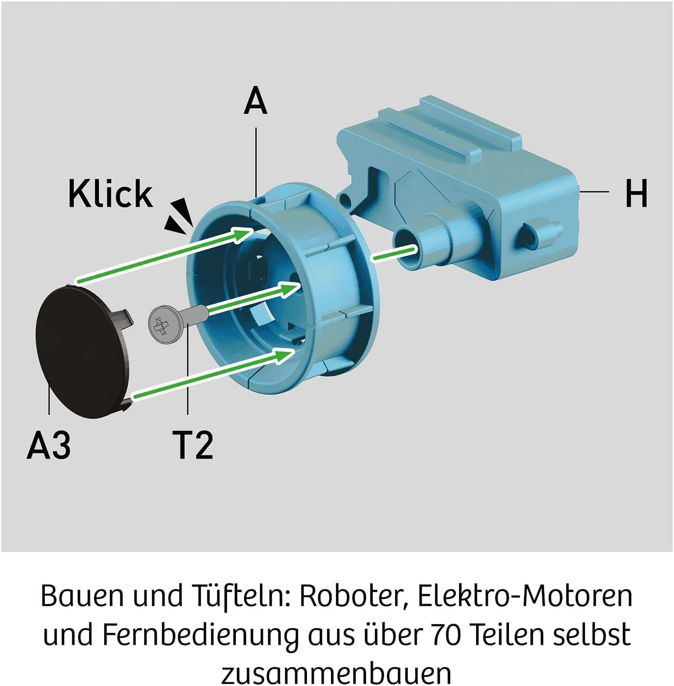 Robo Truck - Der programmierbare Action-Bot, Experimentierkasten