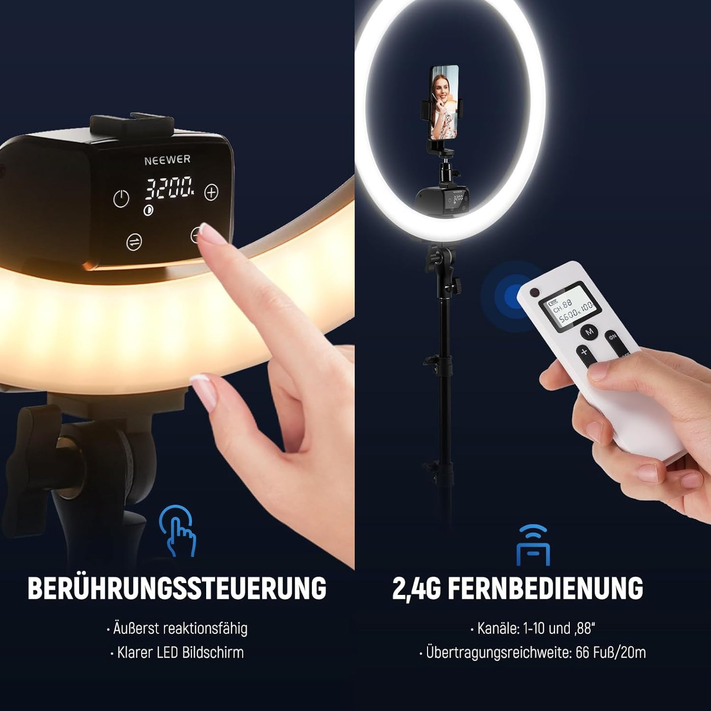 Ringlicht, SRP18-2.4G