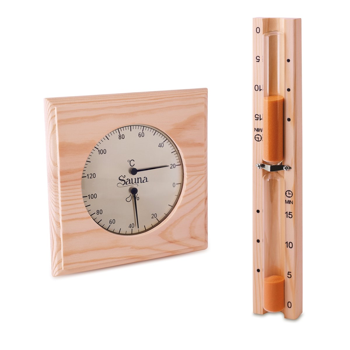 Sauna Klimamesser Set