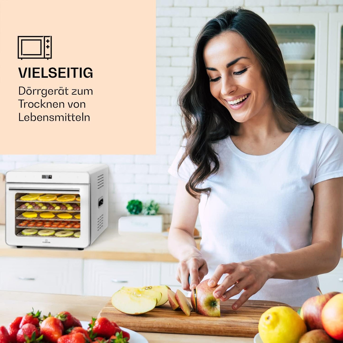 Food Dehydrator, Weiss