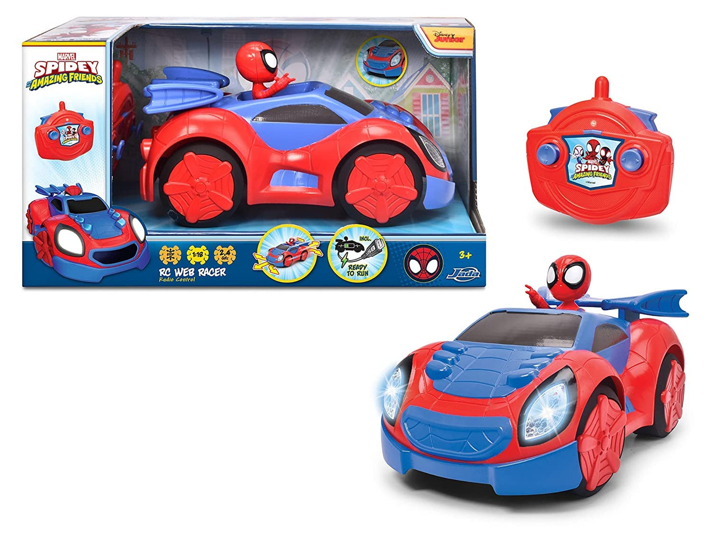 RC Spidey Web Racer, Spielfahrzeug