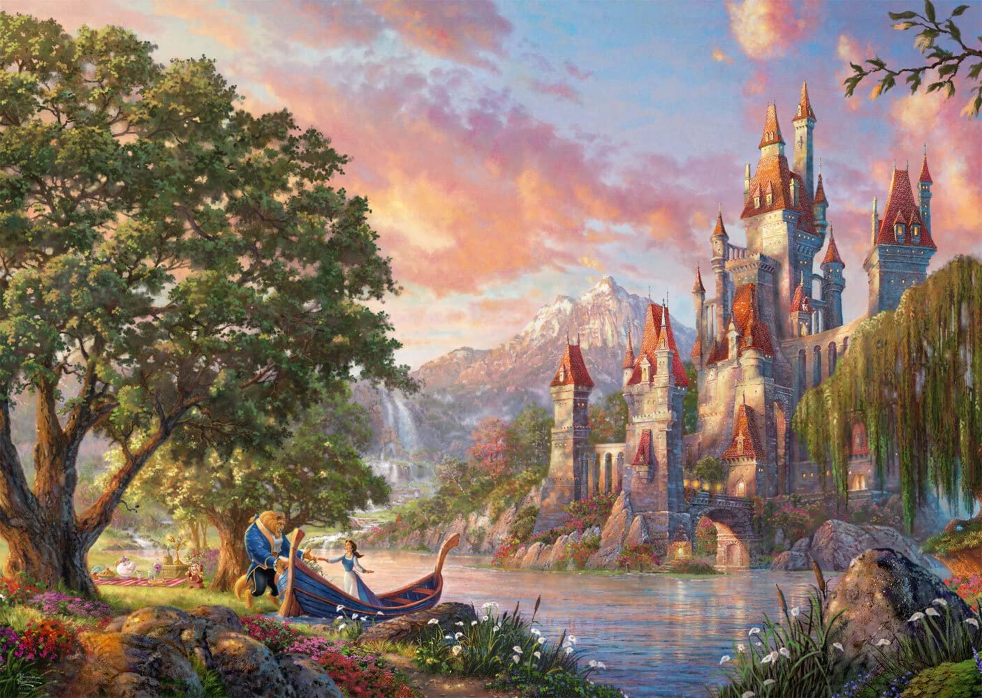Thomas Kinkade Studios: Belle's Magical World, Puzzle