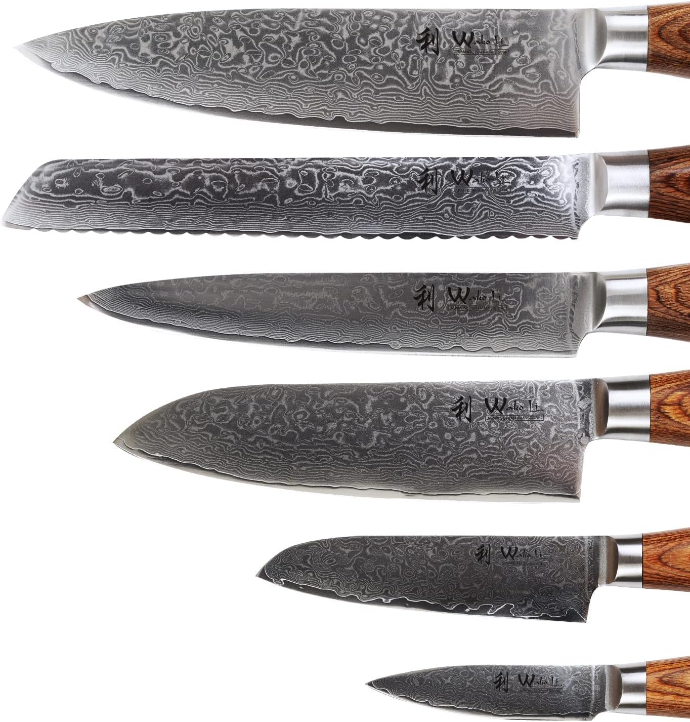 Damastmesser-Set