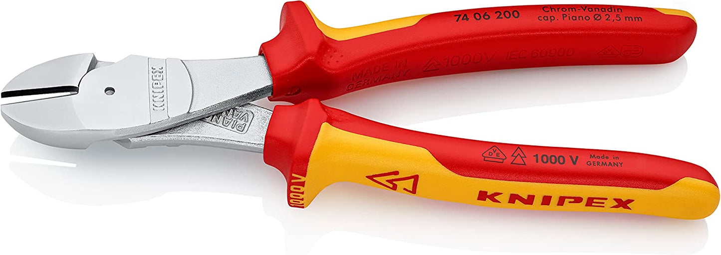 Kraft-Seitenschneider 74 06 200 VDE, Schneid-Zange