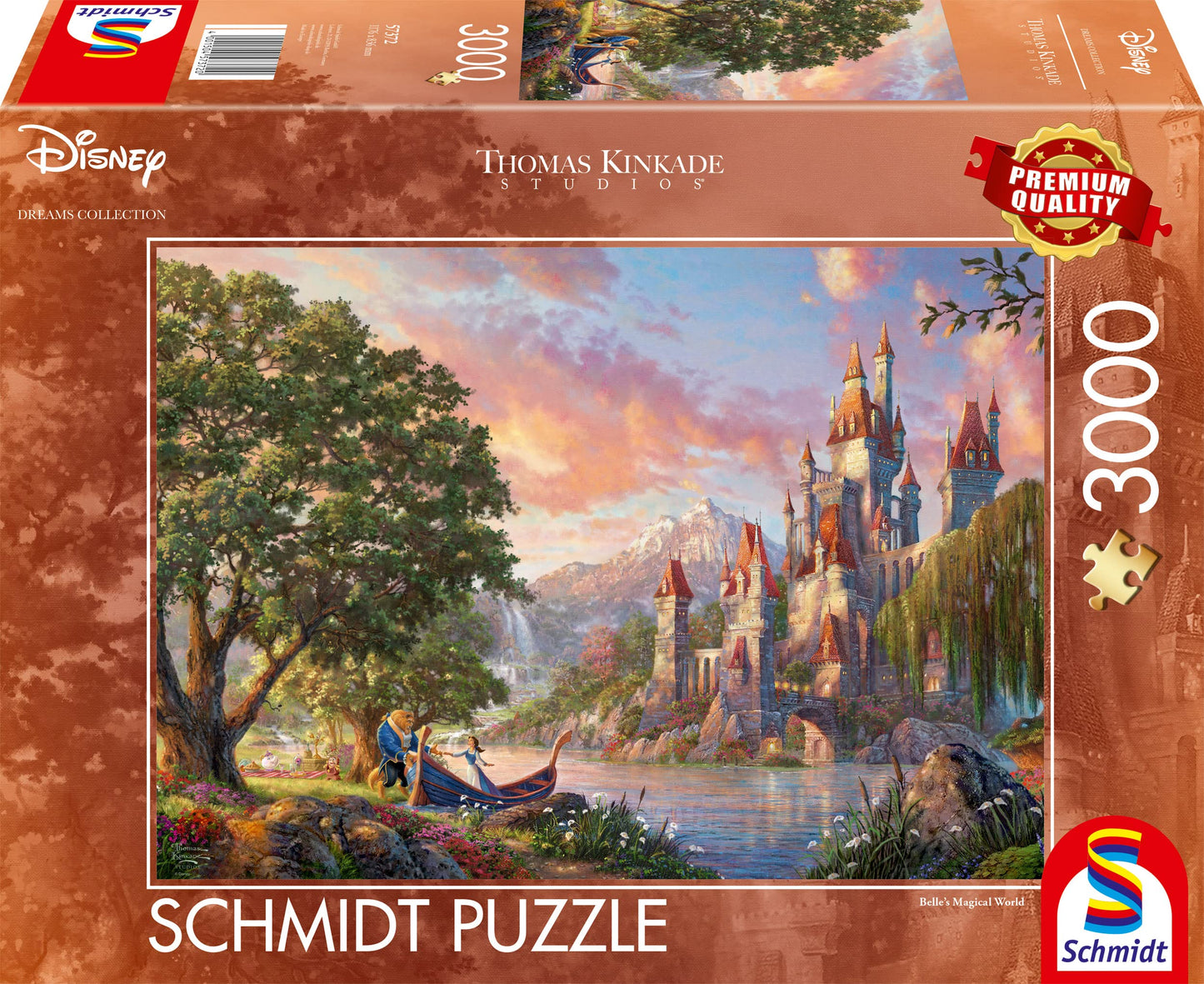 Thomas Kinkade Studios: Belle's Magical World, Puzzle