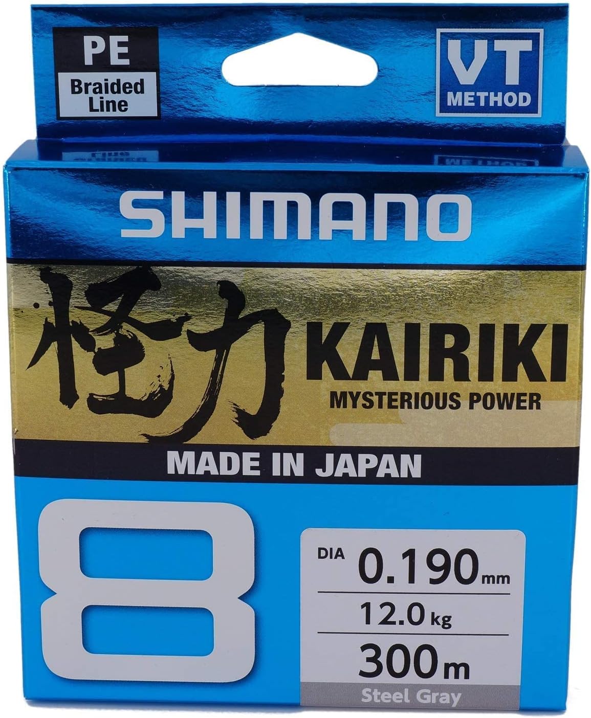 Geflochtene Angelschnur Kairiki 8, 0.28mm / 29.3kg, 300m